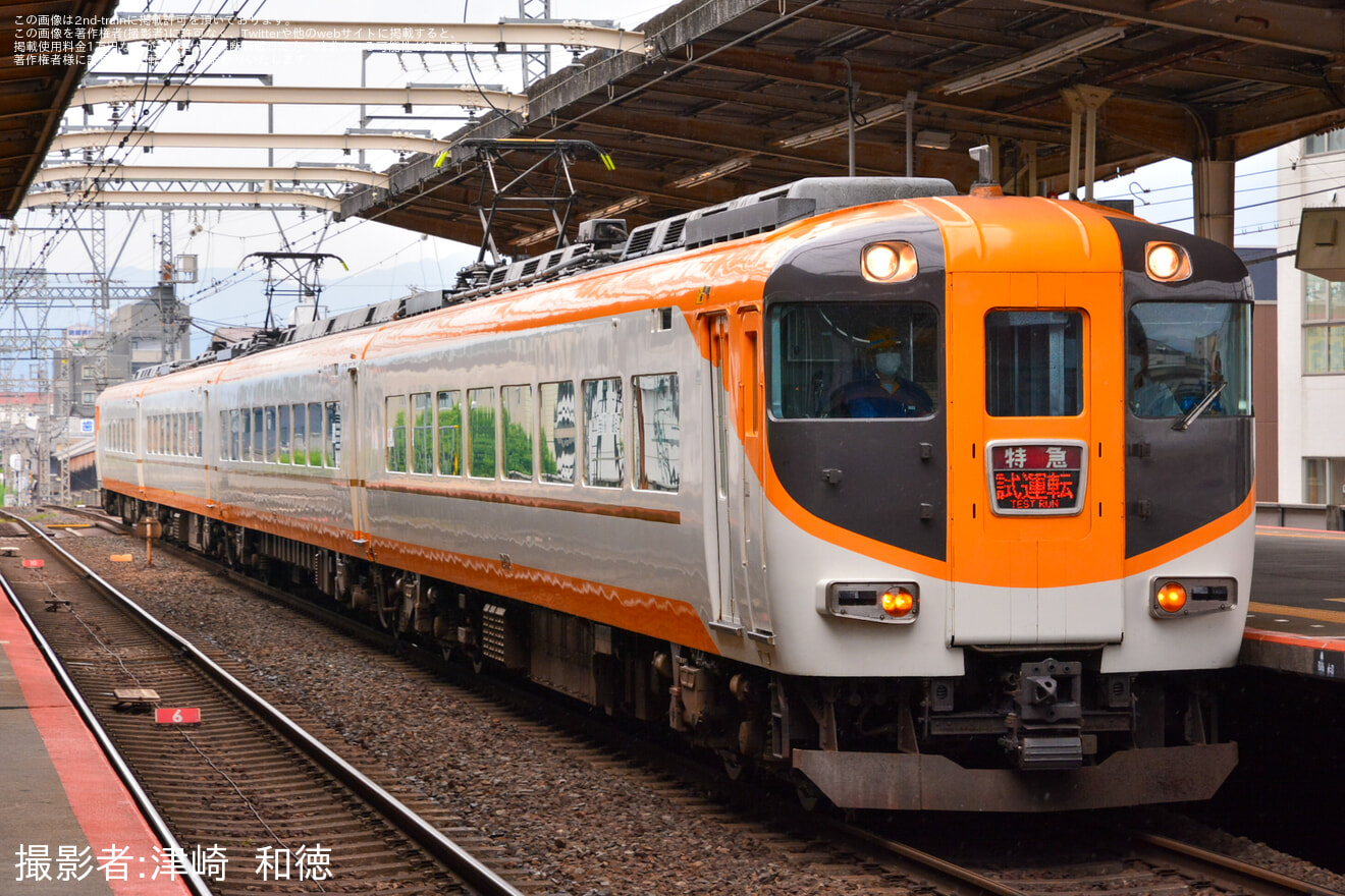 【近鉄】12410系NN12が車輪交換による試運転の拡大写真
