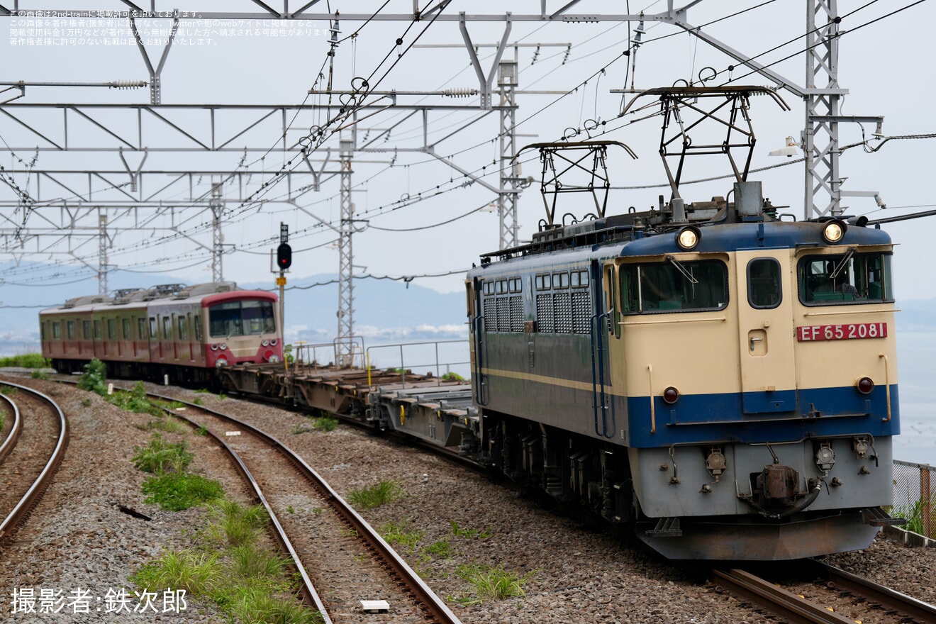 【伊豆箱】5000系5501編成 大場工場入場・甲種輸送の拡大写真