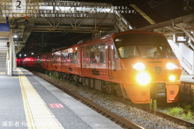 【JR九】SAGAアリーナでのコンサート開催に伴う臨時列車運転を原田駅で撮影した写真