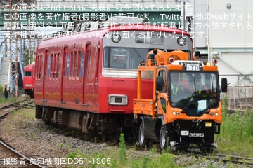 鉄道廃品② 名鉄】6000系6017F+モ6301+サ6101大江から廃車回送 |2nd-train