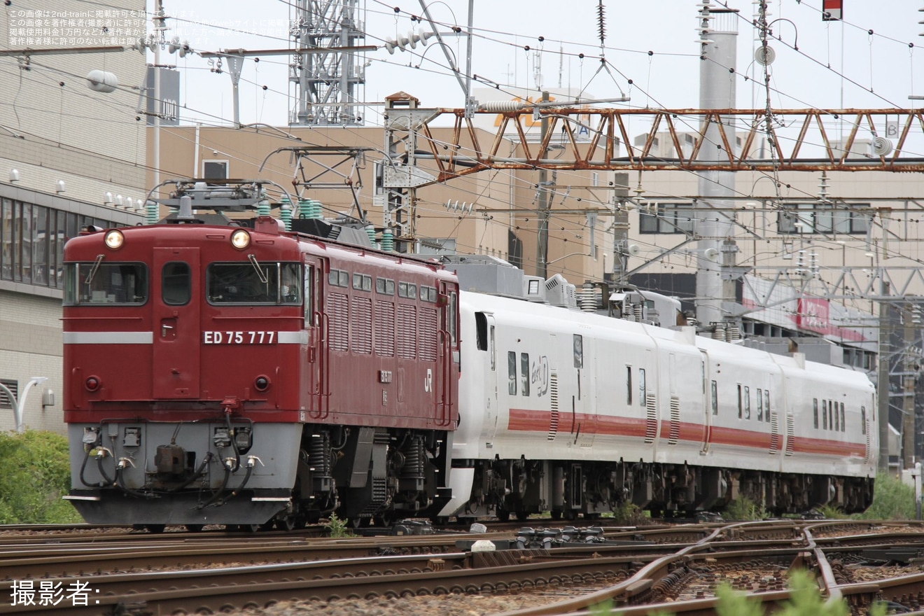 【JR東】キヤE193系「East i-D」が北海道から返却に伴う配給輸送の拡大写真