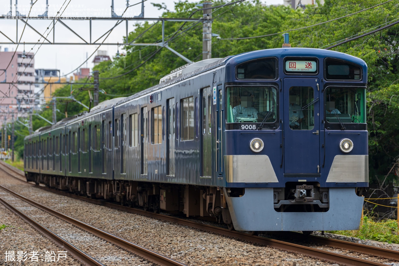 【西武】9000系9108Fが上石神井まで運転の拡大写真