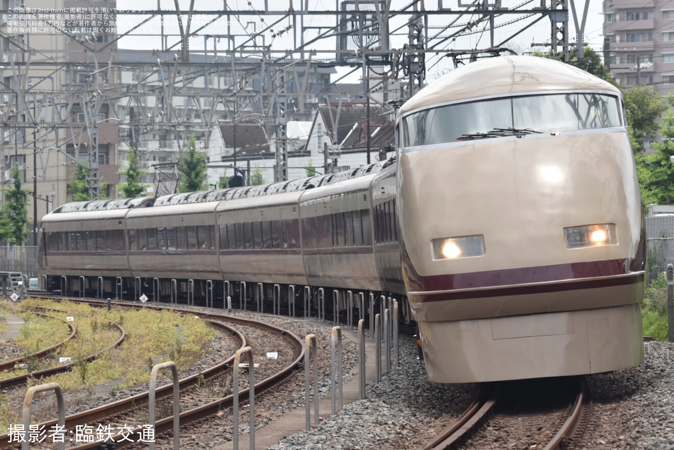 【東武】東武鉄道スペーシアX (N100系)撮影会ツアーの団臨の拡大写真