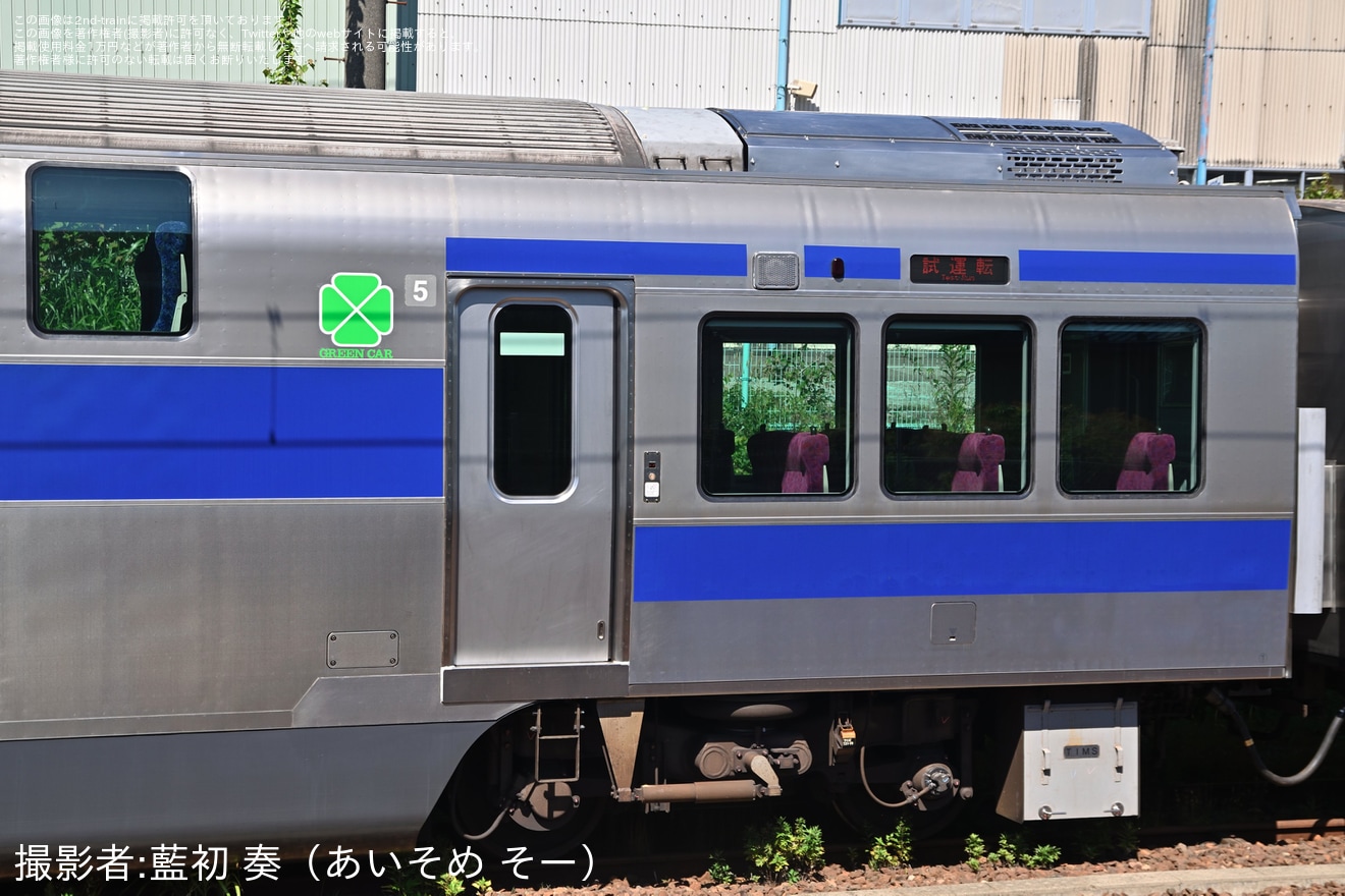 【JR東】E531系K420編成秋田総合車両センター構内試運転の拡大写真