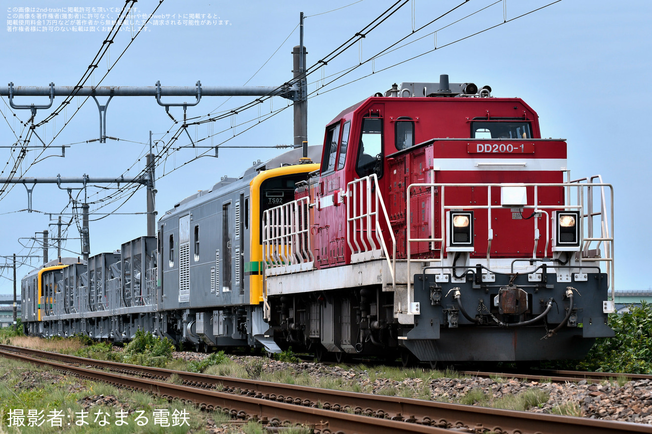 【JR東】GV-E197系TS02編成新津へ甲種輸送の拡大写真