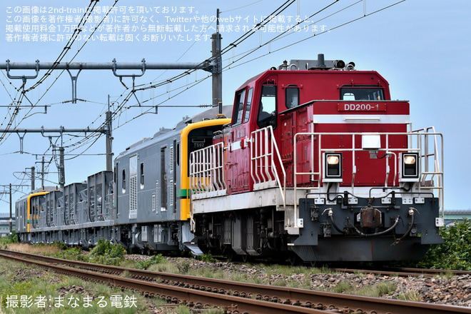 【JR東】GV-E197系TS02編成新津へ甲種輸送を不明で撮影した写真
