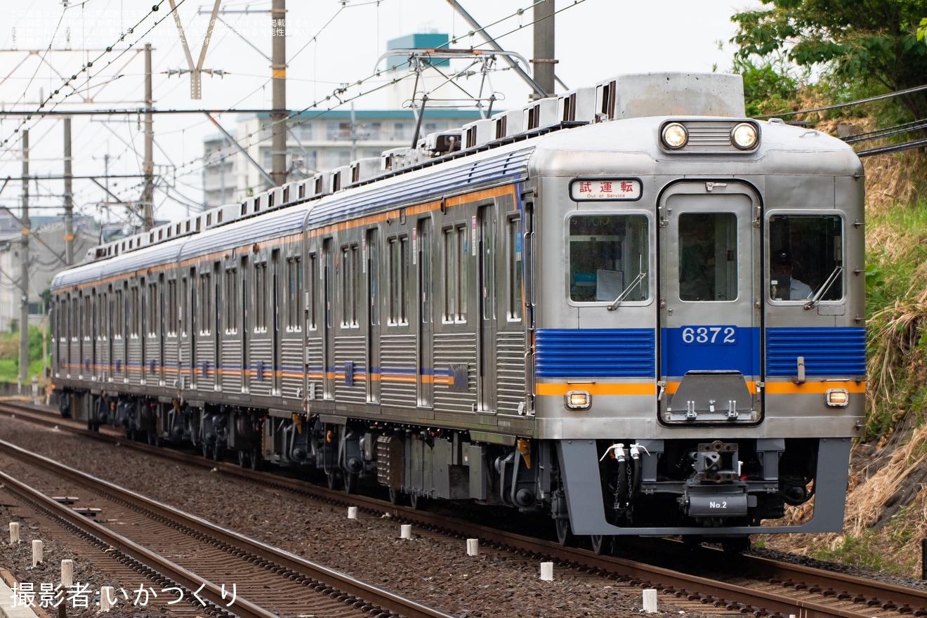 【南海】6300系6322F千代田工場出場試運転の拡大写真