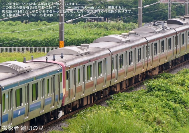 【JR東】E531系K457編成+K451編成郡山総合車両センター入場回送