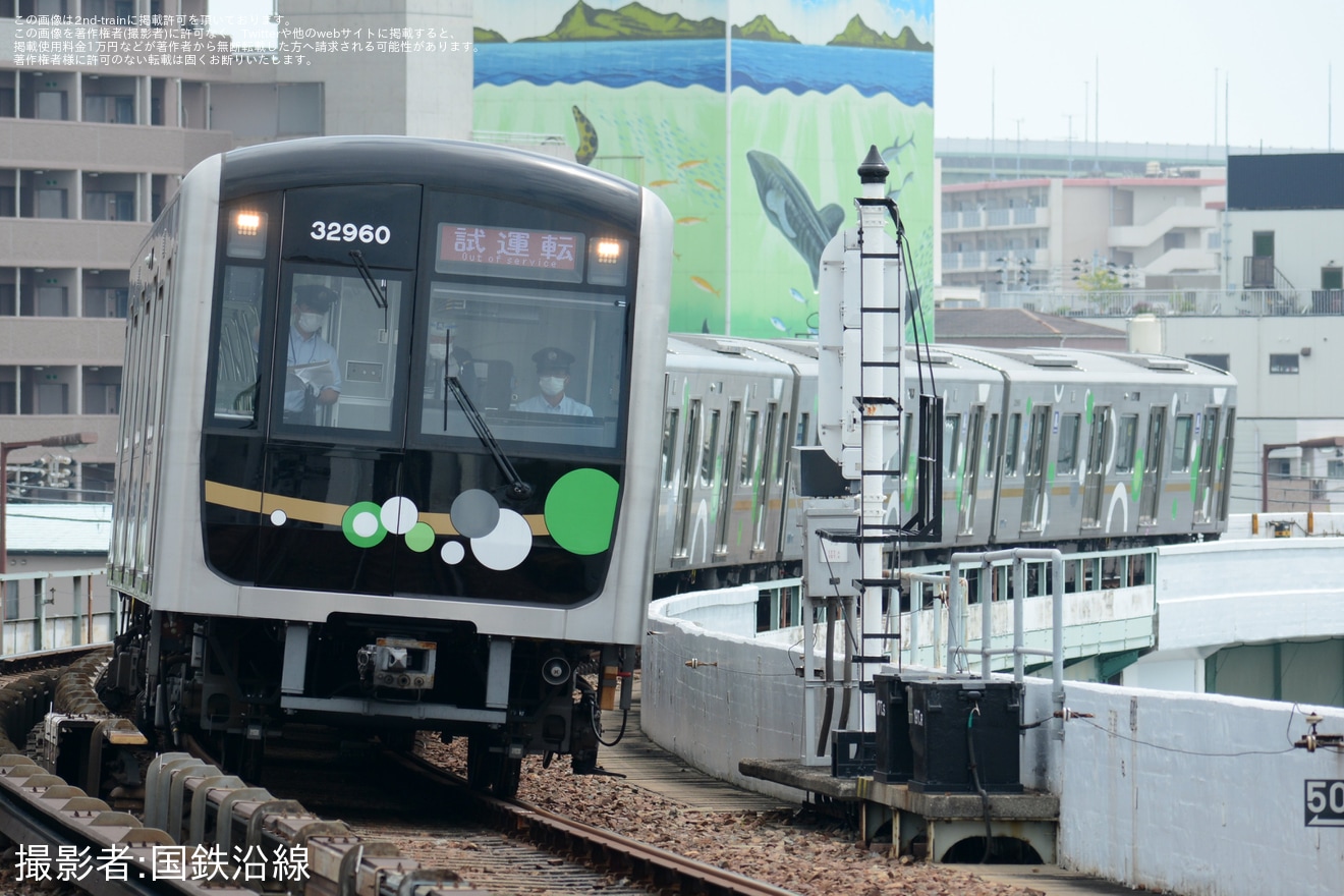 【大阪メトロ】30000A系32660F試運転の拡大写真