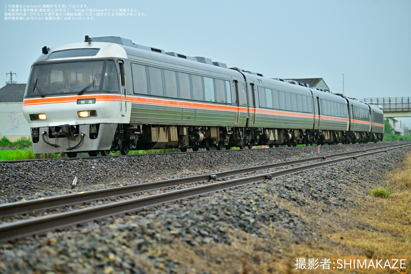 【JR海】キハ85系 名古屋車両区返却回送 の拡大写真
