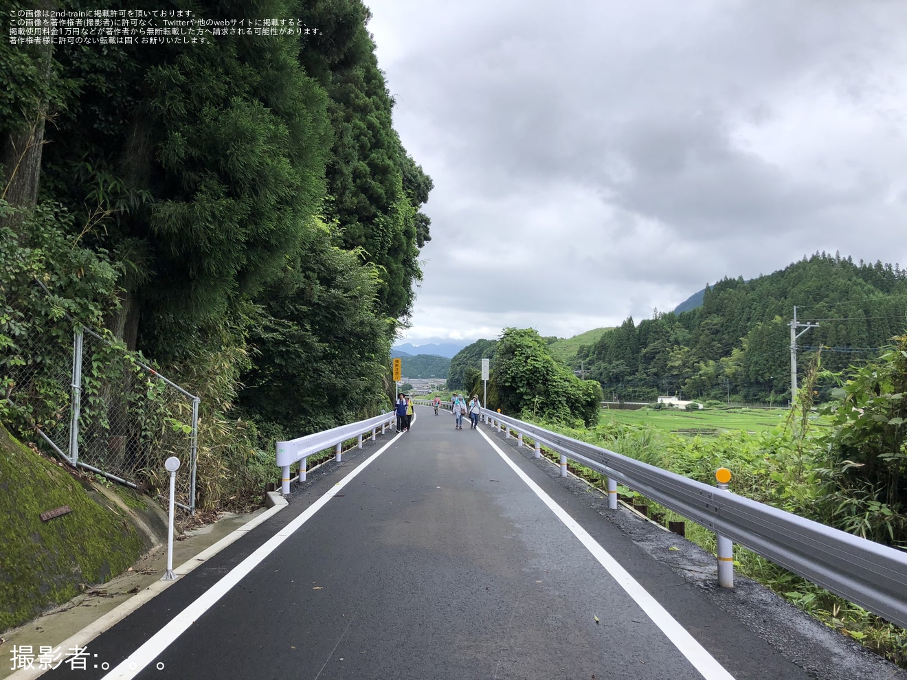 【JR九】開業前「BRTひこぼしライン専用道ファンウォーク」開催の拡大写真