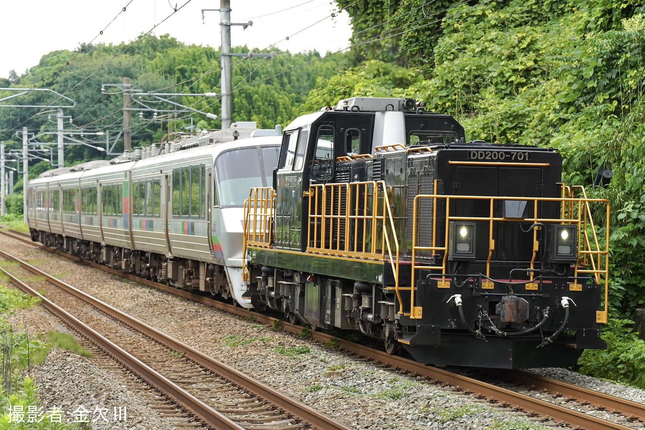 【JR九】783系CM5編成廃車のため南福岡車両区まで回送の拡大写真