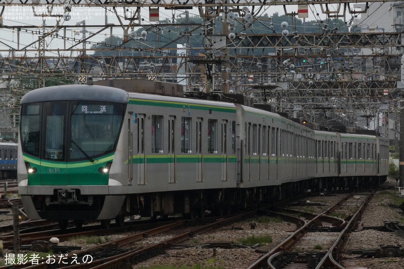 【メトロ】16000系16135F 小田急線TASC試運転の拡大写真