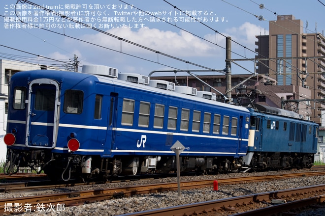 【JR東】EF64-1053+オヤ12-1 送り込み回送を上尾～宮原間で撮影した写真