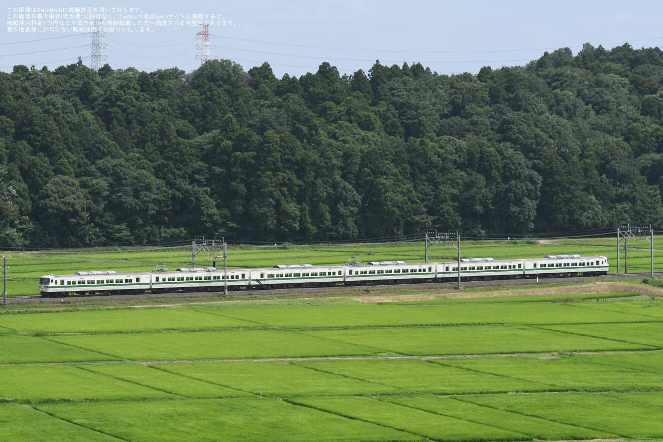 【JR東】185系C1編成 100周年バトンリレー号運行の拡大写真