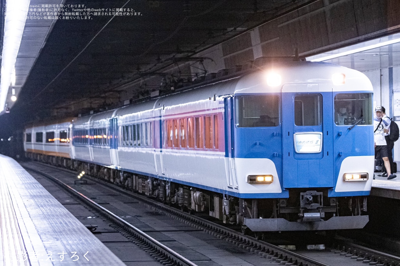 【近鉄】15200系PN08/PN09と22600系AT54+22000系AL10が連結されて回送の拡大写真