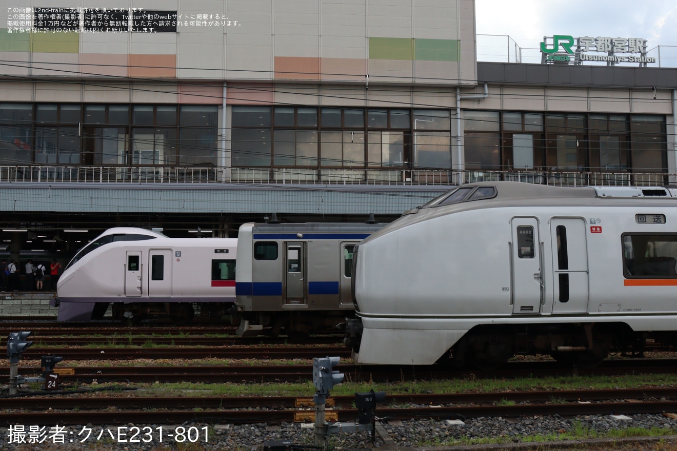 【JR東】E657系K14編成郡山総合車両センター出場回送の拡大写真