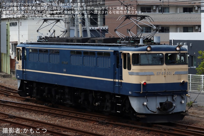 【JR東】誘導訓練に伴いEF65-501とEF64-1053が高崎運輸区へ