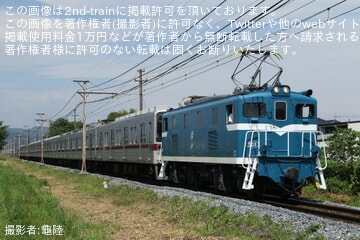 【東武】10030型11640F+11440F南栗橋工場入場回送