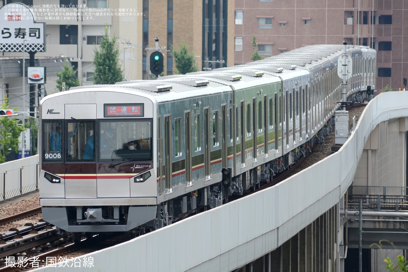 【北急】9000形9006F試運転の拡大写真