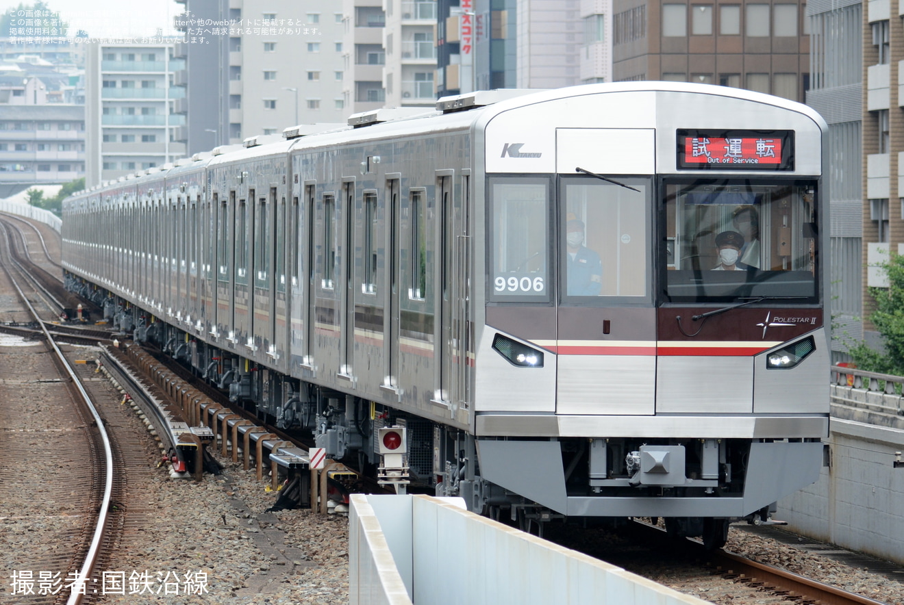 【北急】9000形9006F試運転の拡大写真