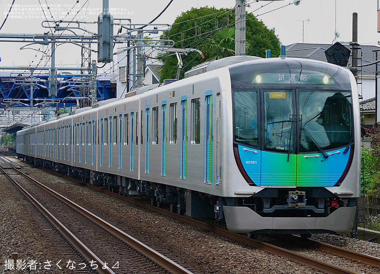 【西武】40000系40161F 性能確認試運転の拡大写真