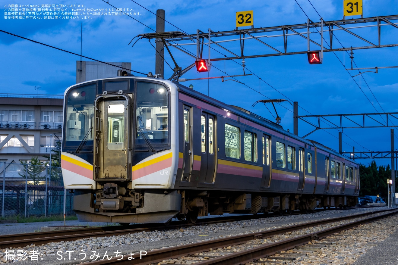 【JR東】「E129系撮影会 in 新潟車両センター」開催の拡大写真