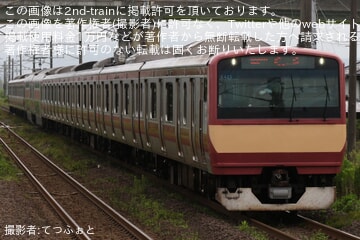 【JR東】E531系K423編成[赤電]が仙台車両センターへ