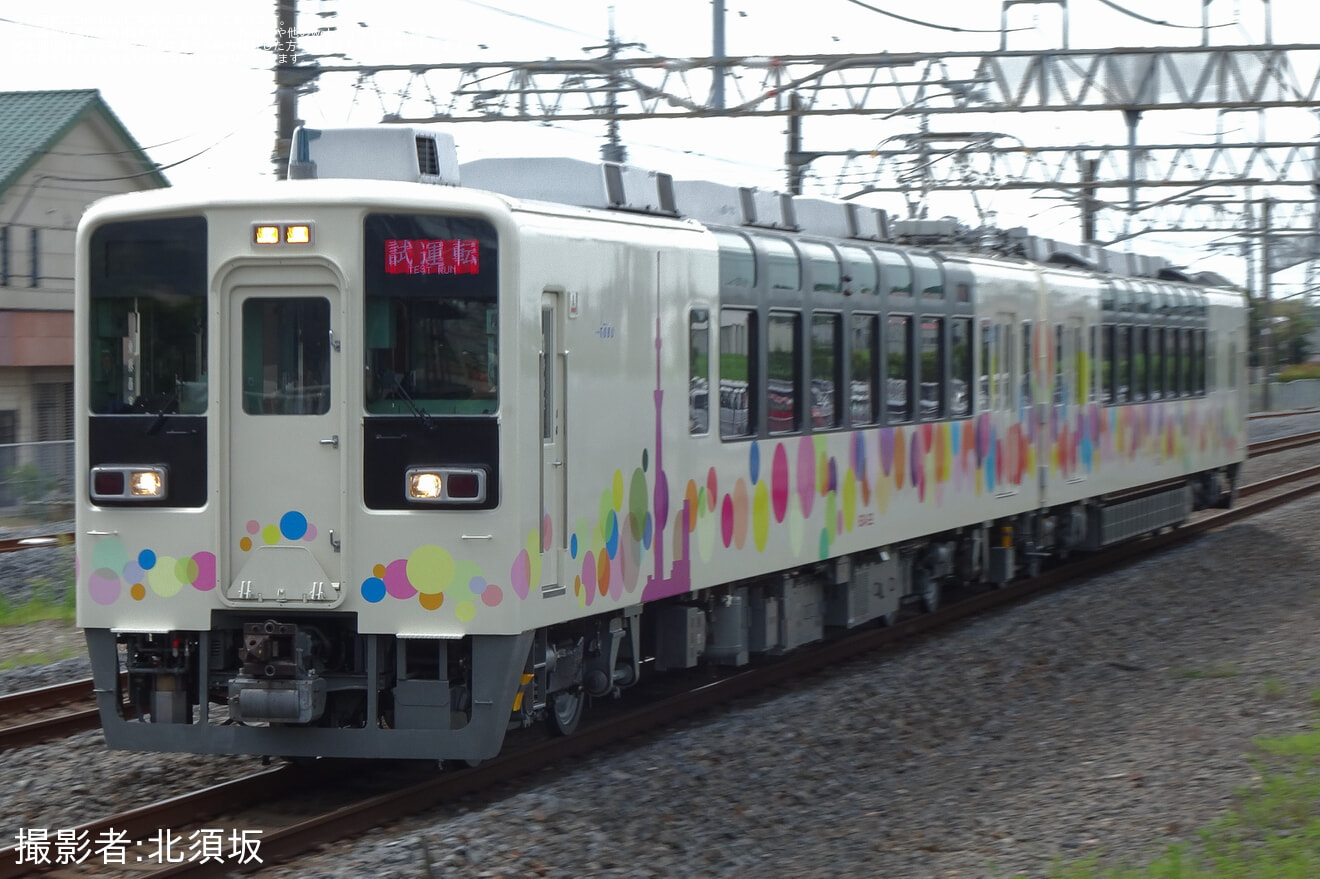 【東武】634型634-21Fが南栗橋工場出場試運転の拡大写真