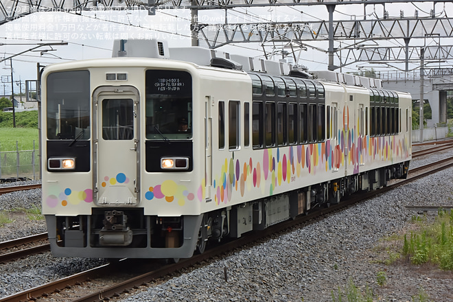 【東武】634型634-21Fが南栗橋工場出場試運転を板倉東洋大前駅で撮影した写真