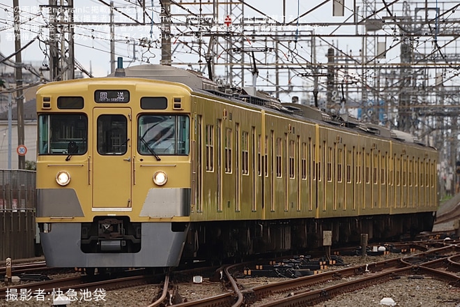 【西武】2000系2031Fが武蔵丘へ回送を西所沢駅で撮影した写真
