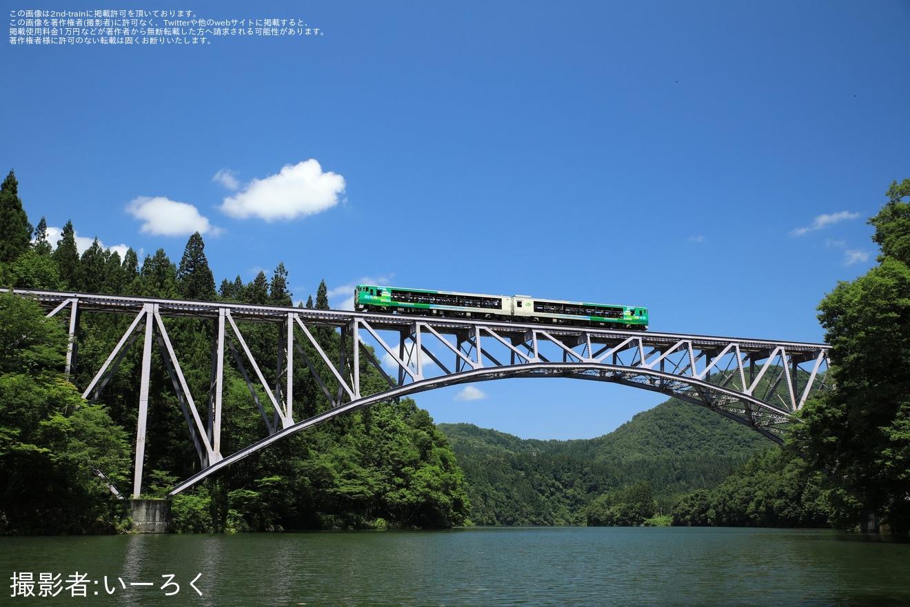 【JR東】快速「風っこ只見線 夏休み号」が臨時運行の拡大写真