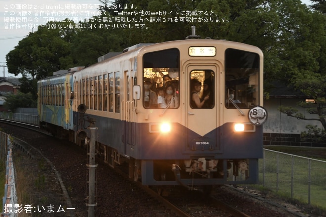 【水島】倉敷天領夏祭り開催に伴う増結・臨時列車の運行を不明で撮影した写真