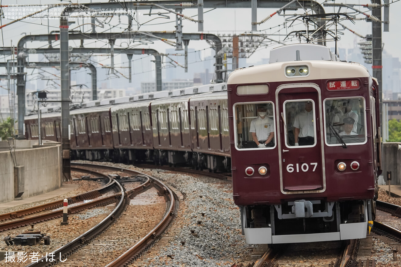 【阪急】阪急宝塚線で乗務員教習を実施の拡大写真