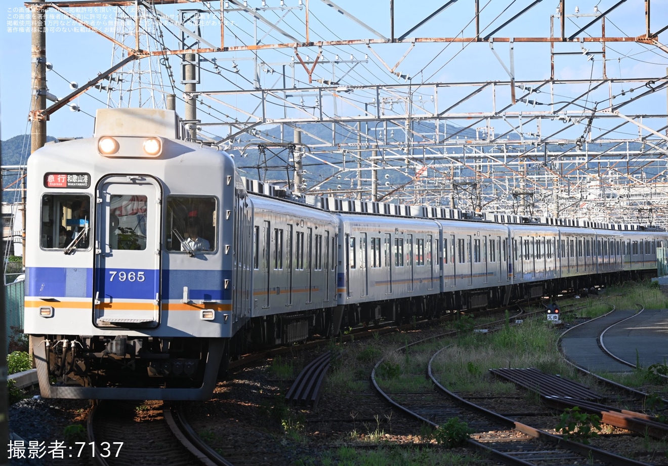 【南海】和歌山港まつり開催に伴う臨時列車の拡大写真