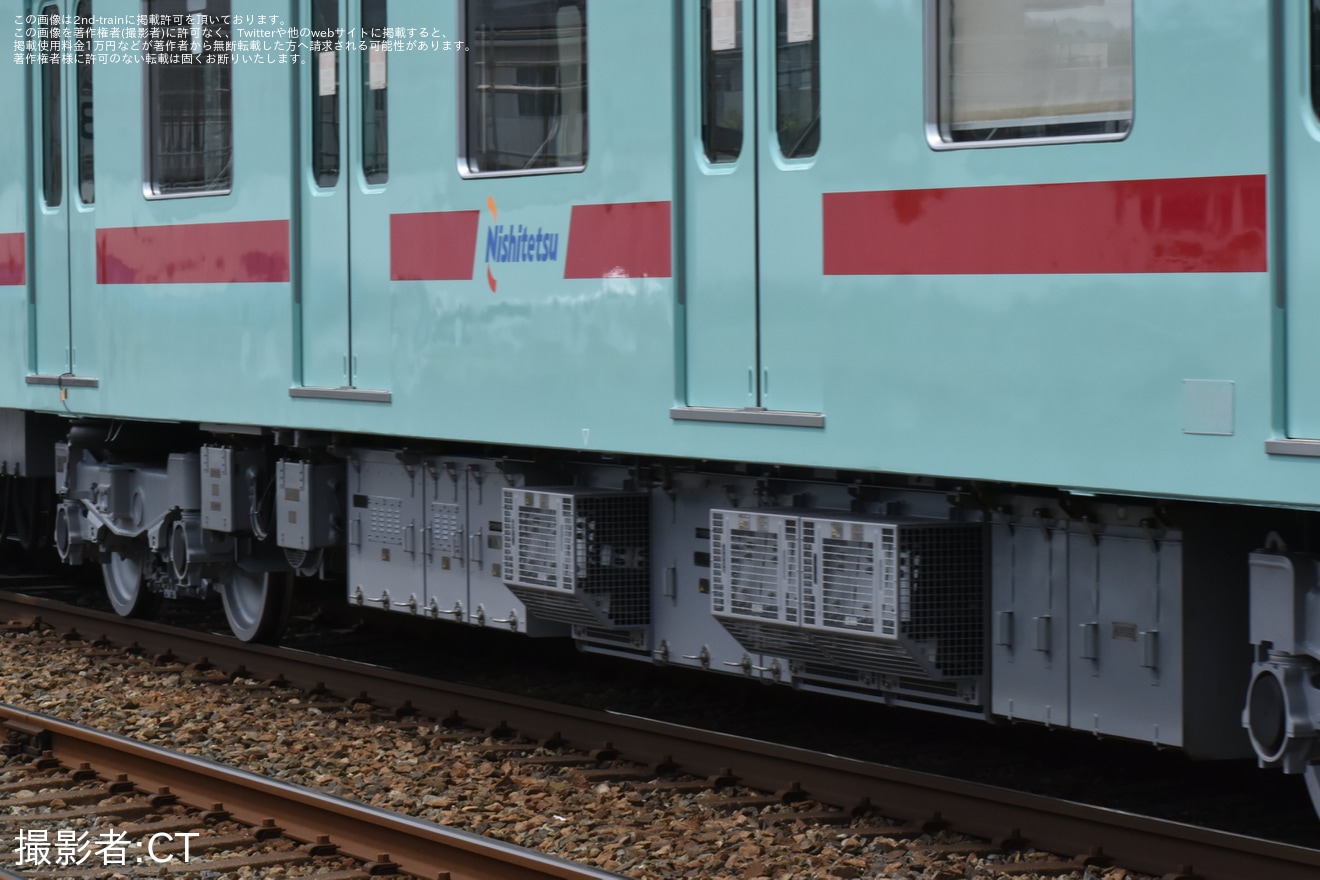 【西鉄】7000形7109F筑紫車両基地出場試運転の拡大写真