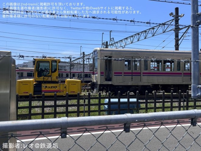 京王】7000系7705Fのクーラー、パンタグラフが撤去 |2nd-train鉄道ニュース