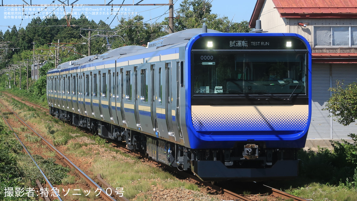 JR　国鉄　行先板　豊橋　関ヶ原 JR東】E235系1000番台J-26編成 J-TERC新津出場試運転 |2nd-train