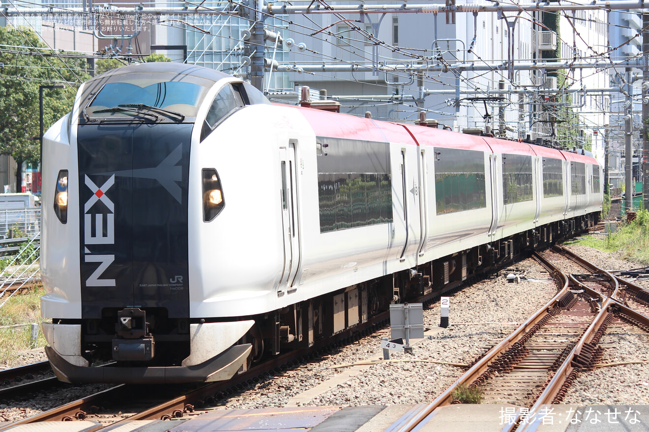 【JR東】E259系クラNe009編成 大宮総合車両センター入場の拡大写真