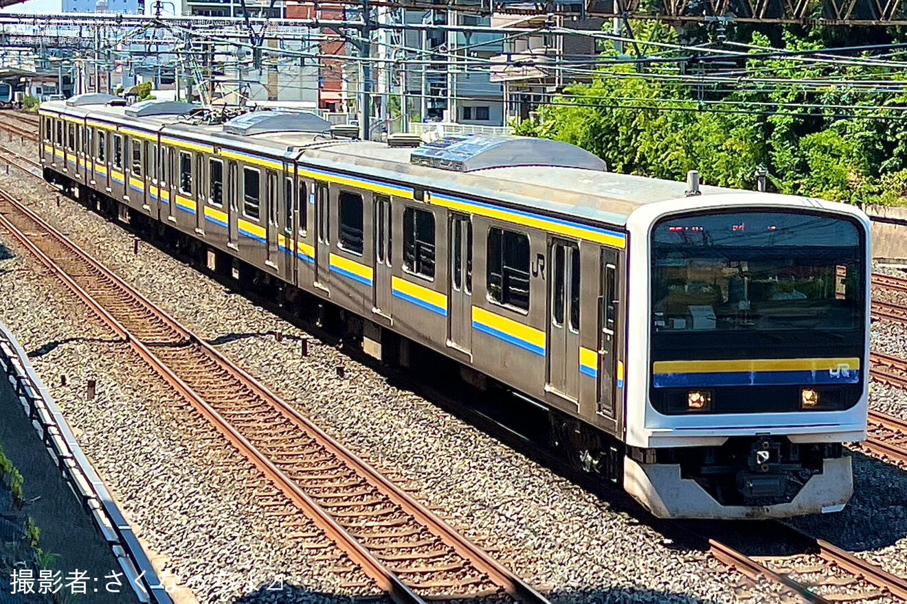 【JR東】209系C401編成大宮総合車両センター出場回送の拡大写真