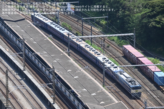 【JR東】上野駅・高崎線開業140周年記念号運転を尾久～赤羽間で撮影した写真