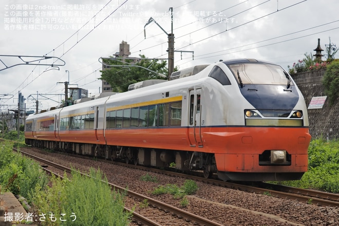 【JR東】特急 「ねぶたまつり号」が臨時運行を不明で撮影した写真