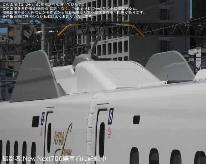 【JR西】N700S H2編成博多総合車両所での全般検査を終えて試運転
