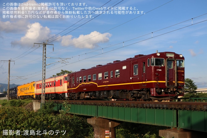 【いさりび】函館港まつりの開催に伴う臨時列車が運転