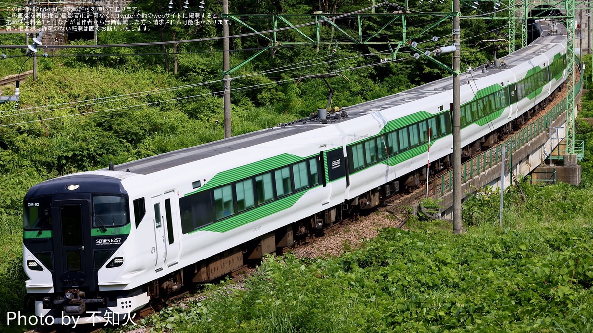 JR東】E257系OM-92編成を使用した長岡花火臨 |2nd-train鉄道ニュース