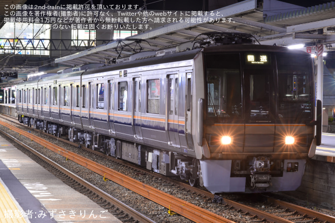【JR西】207系S21編成 網干総合車両所本所出場を東加古川駅で撮影した写真