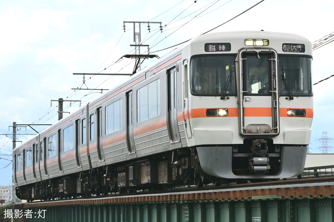【JR海】「神明の花火大会」に臨時列車を運行の拡大写真