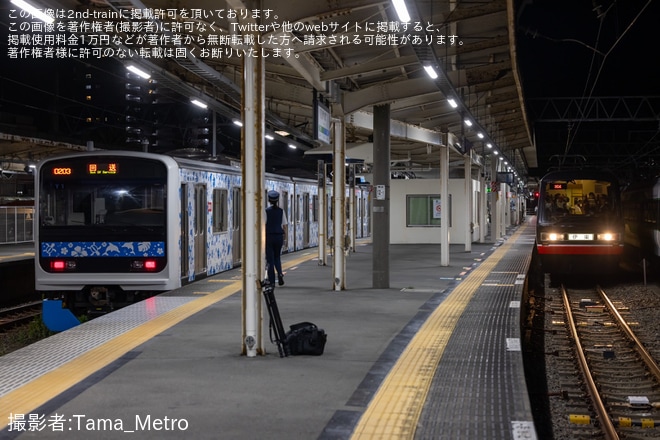 【伊豆急】伊東按針祭花火大会開催に伴う臨時列車を不明で撮影した写真