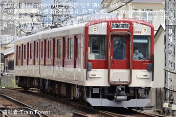 【近鉄】1230系VC32がA更新工事を終えて出場試運転