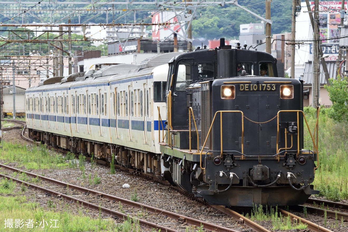 【JR九】415系Fk514編成廃車回送の拡大写真